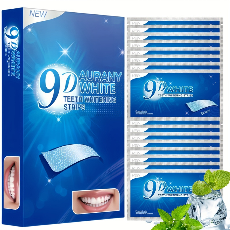 Teeth Whitening Ai - 21 Pairs of 9D Aurany White