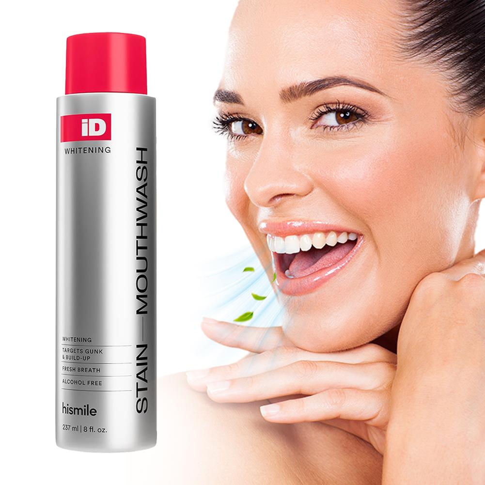 Whitening Mouthwash - Hismile iD Alcohol Free Mouthwash Deep