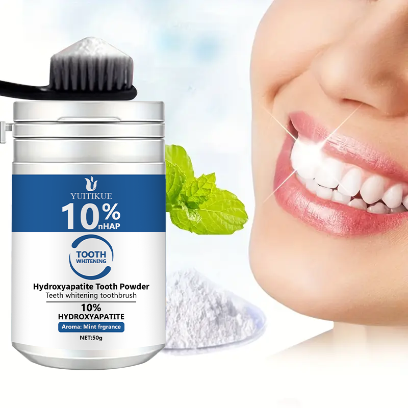 YUTIKUE 10% nHAP Tooth Powder  - đánh giá và giá Teeth Whitening Ai