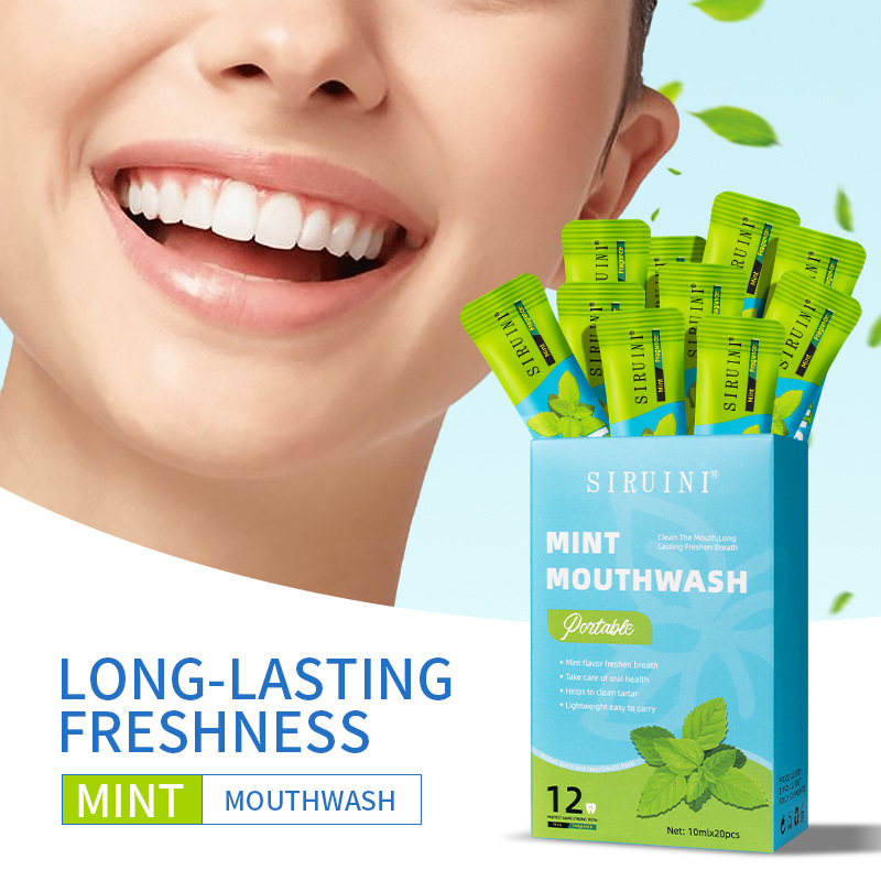 20 PCS Disposable Mouthwash No - đánh giá và giá Whitening Mouthwash