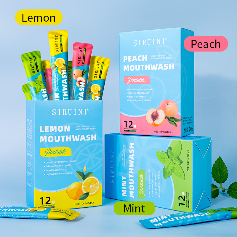 20 PCS Disposable Mouthwash No - đánh giá và giá Whitening Mouthwash