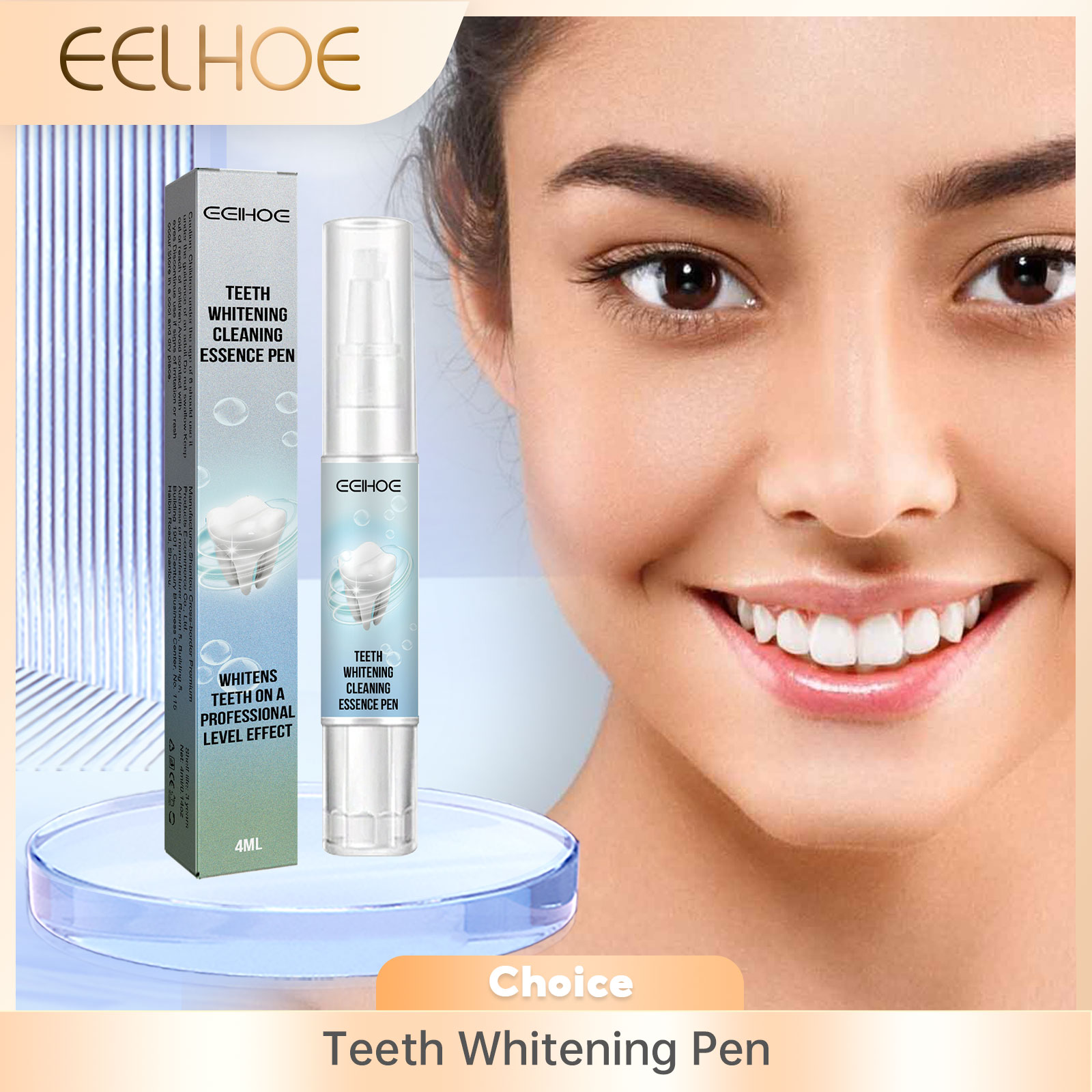 EELHOE Teeth Whitening Pen Den - đánh giá và giá Whitening Pen Bleach