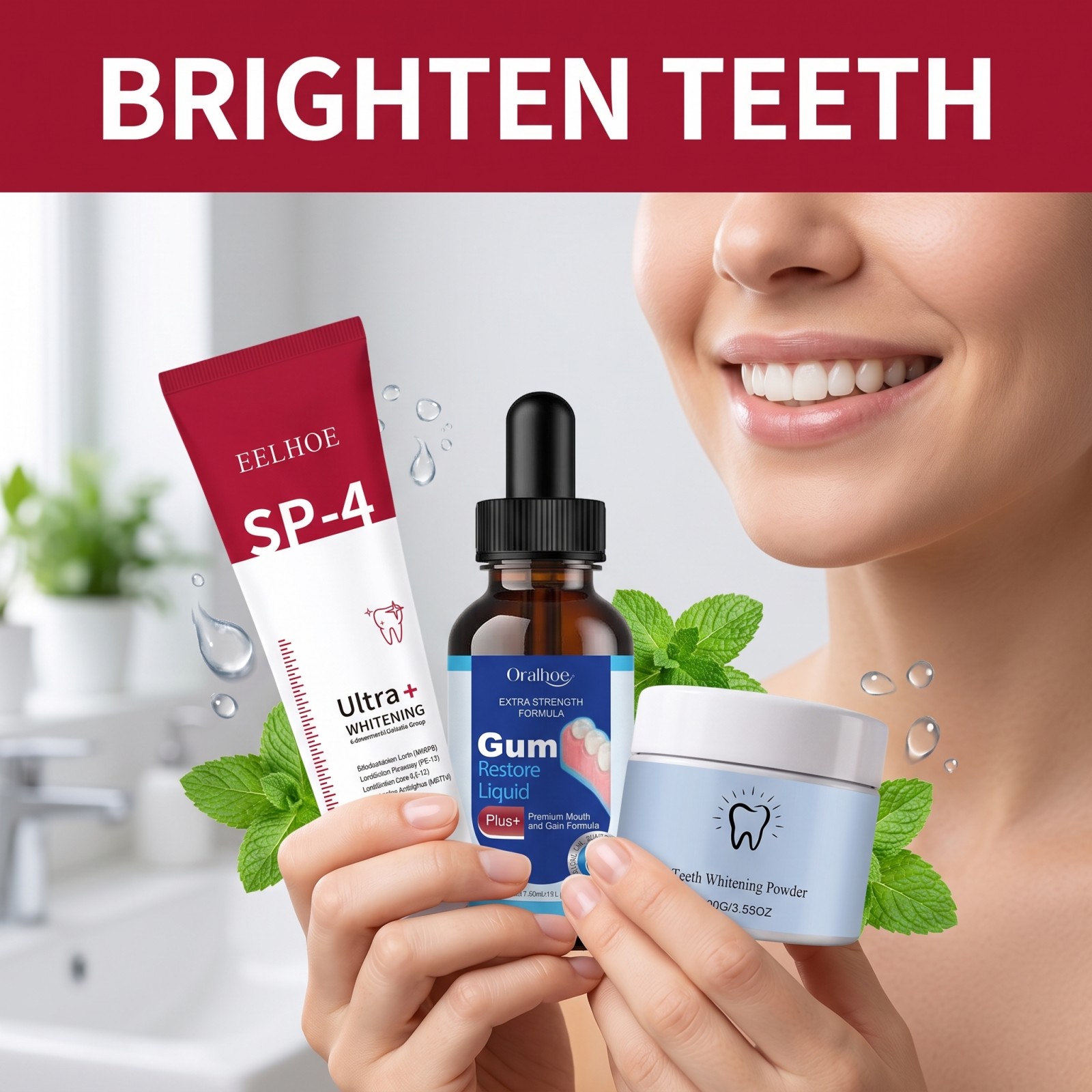 Oral Care Combo Set Whitening  - đánh giá và giá Teeth Whitening That Works