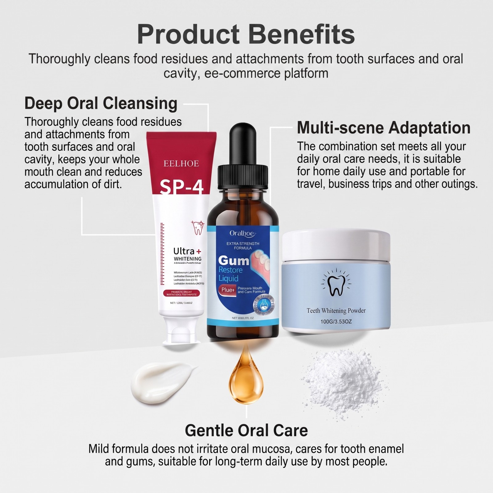 Oral Care Combo Set Whitening  - đánh giá và giá Teeth Whitening That Works