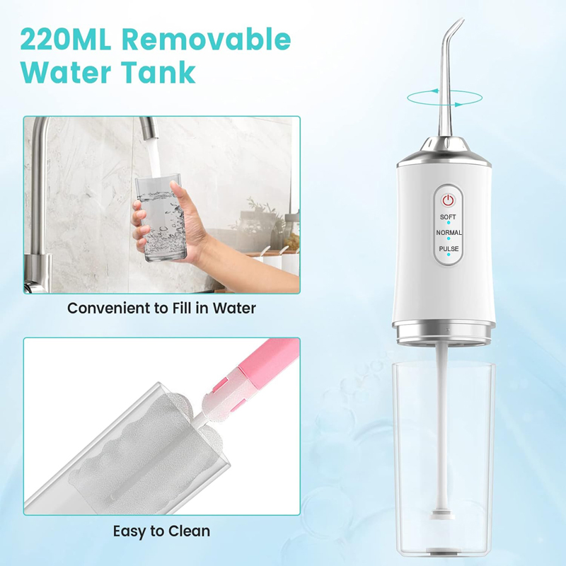 Oral Irrigator Dental Water Je - đánh giá và giá Whitening Mouthwash