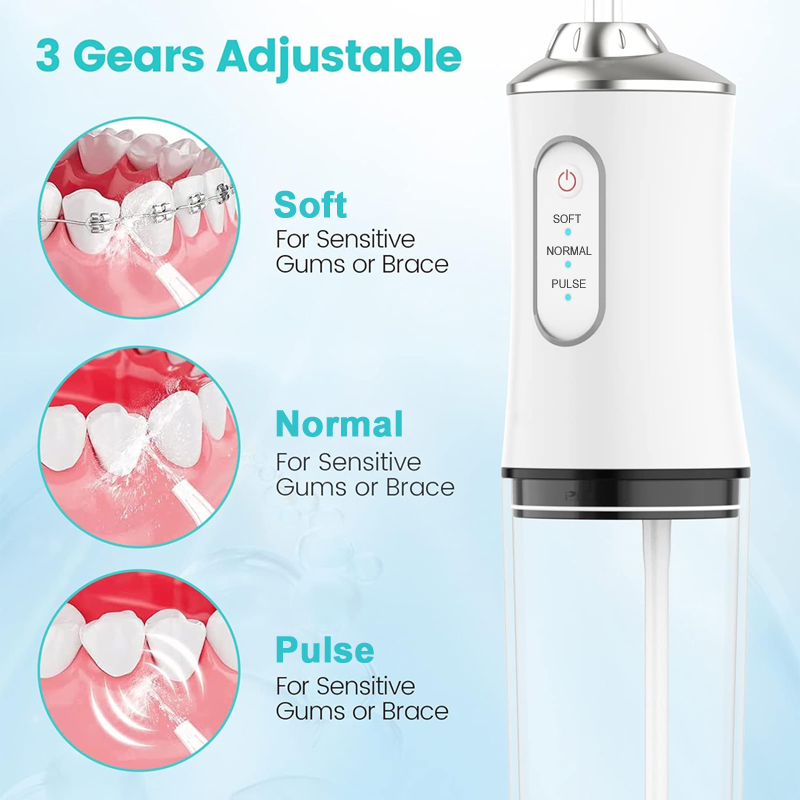 Oral Irrigator Dental Water Je - đánh giá và giá Whitening Mouthwash