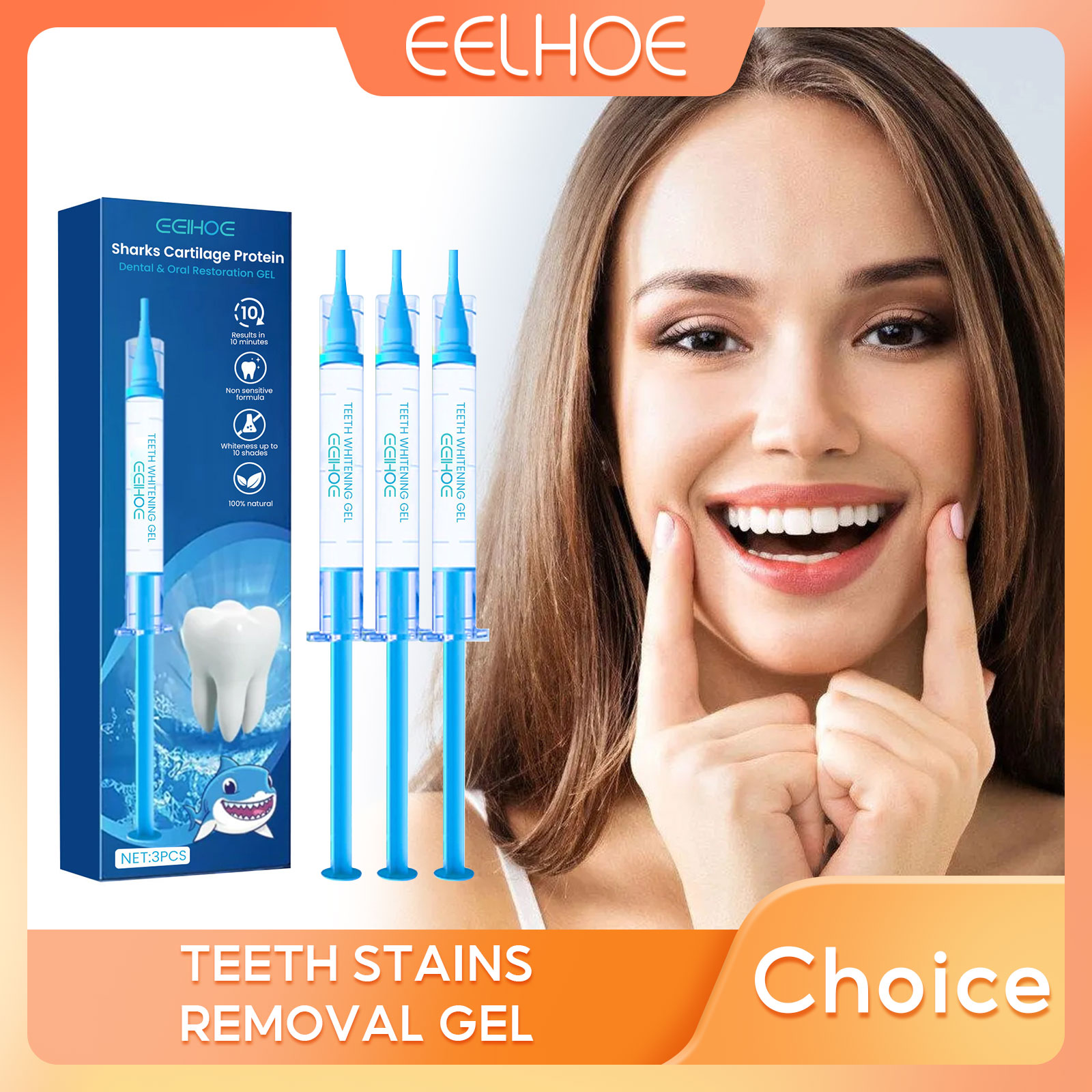 Whitening Teeth Gel Bleaching  - đánh giá và giá Whitening Pen Bleach