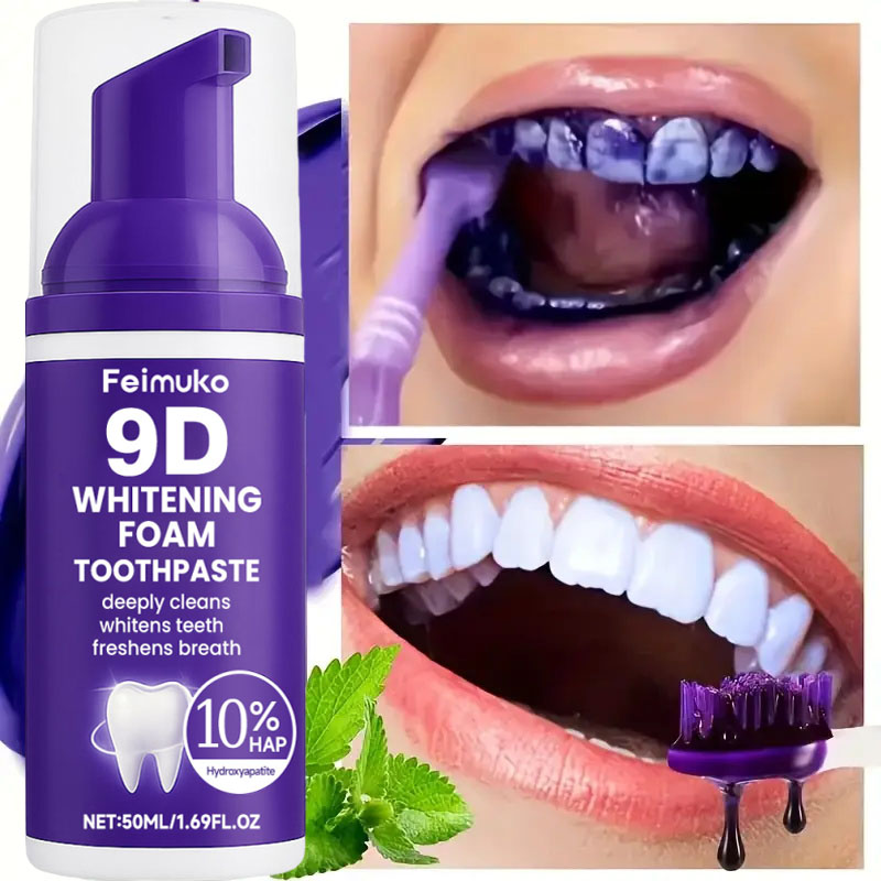 9D Purple Teeth Whitening Toot - đánh giá và giá Teeth Whitening That Works