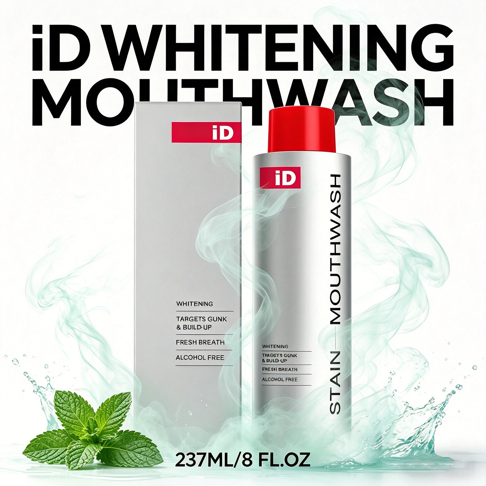 New Stain Whitening Mouthwash  - đánh giá và giá Whitening Mouthwash