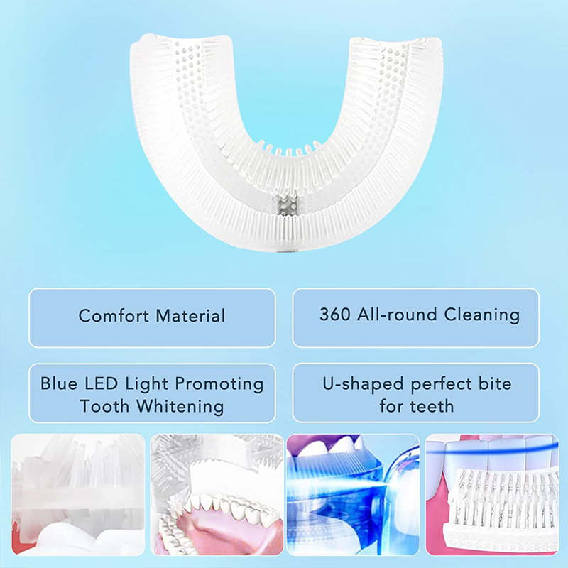 U-Shaped Rechargeable Light Qu - đánh giá và giá Teeth Whitening Vape