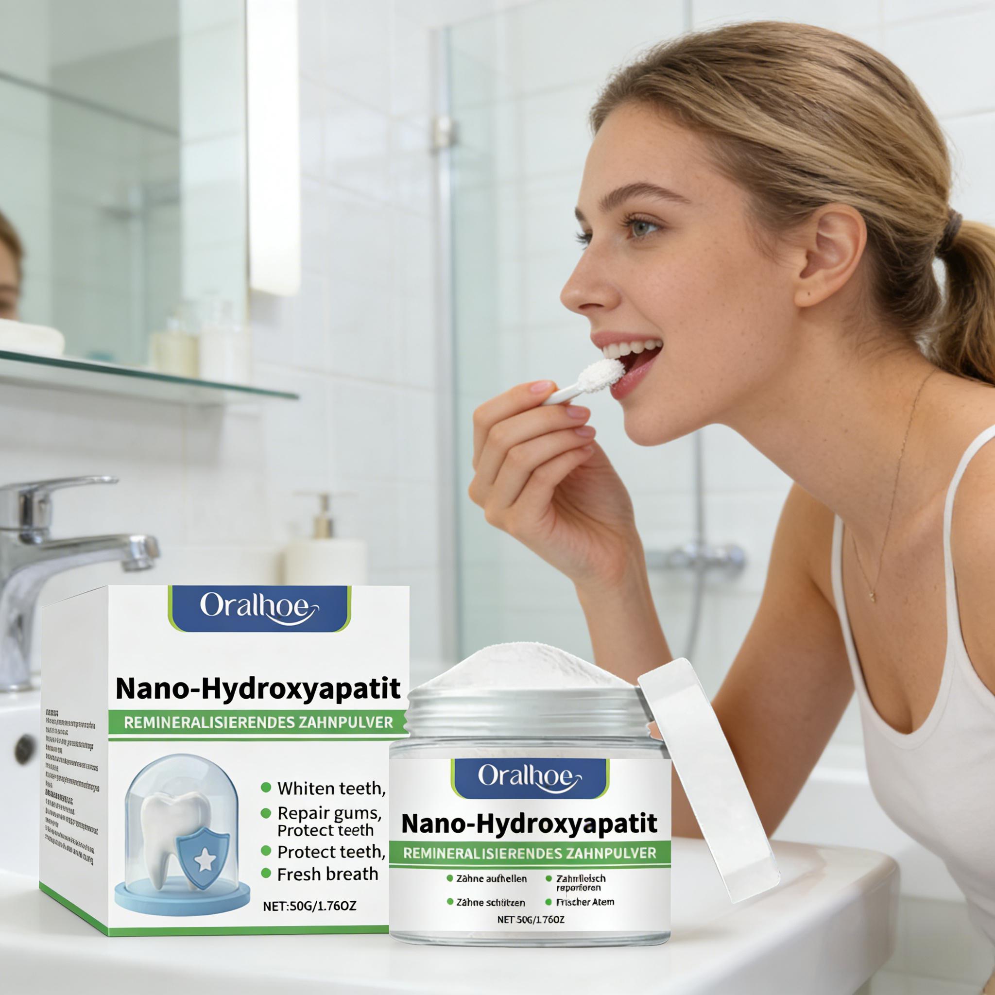 Oralhoe Whitening Tooth Powder - đánh giá và giá Teeth Whitening Ai