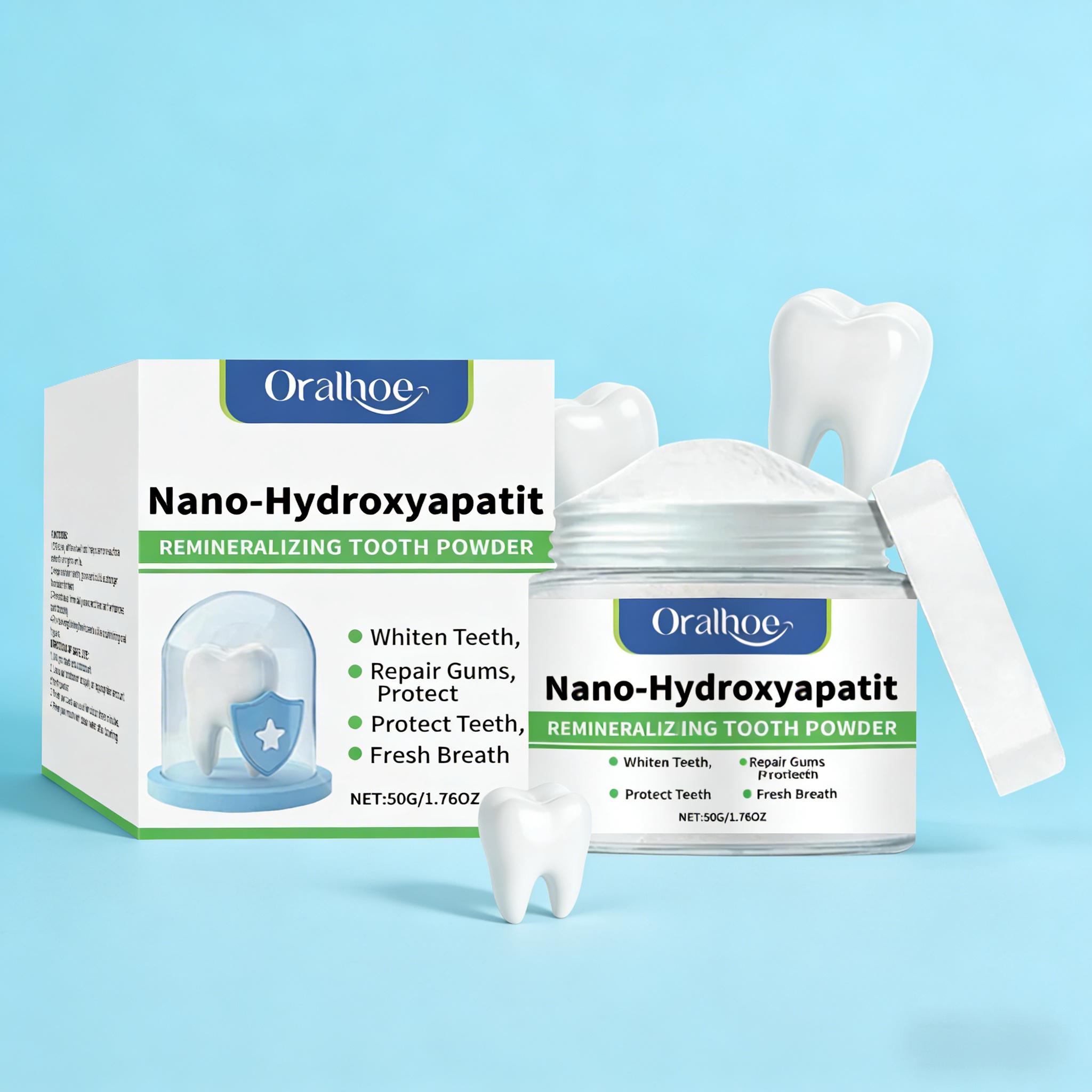 Oralhoe Whitening Tooth Powder - đánh giá và giá Teeth Whitening Ai