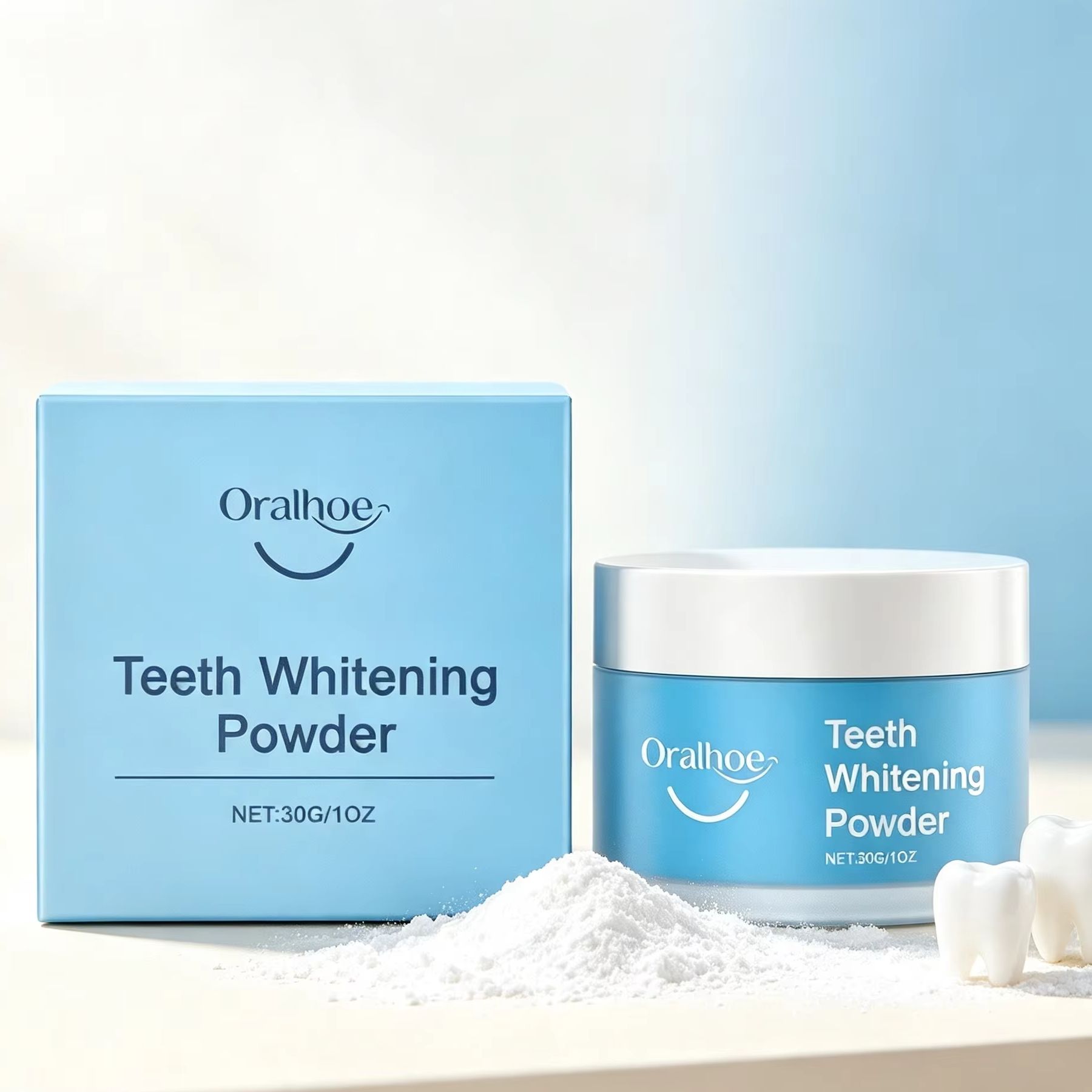 Oralhoe Tooth Powder for Brush - đánh giá và giá Teeth Whitening Ai
