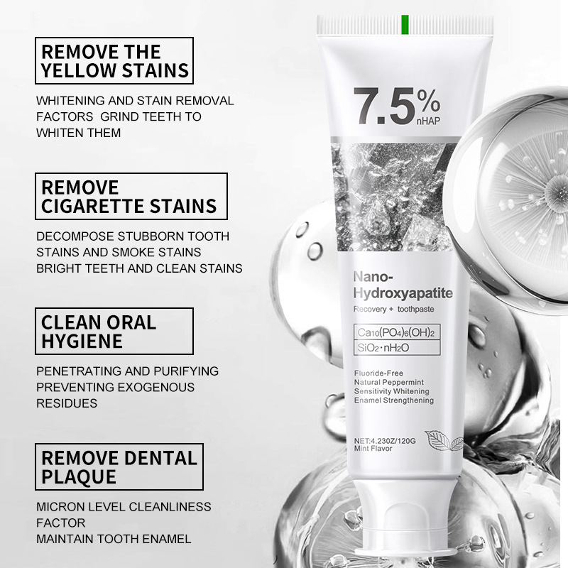 7.5% Hydroxyapatite Probiotic  - đánh giá và giá Teeth Whitening That Works