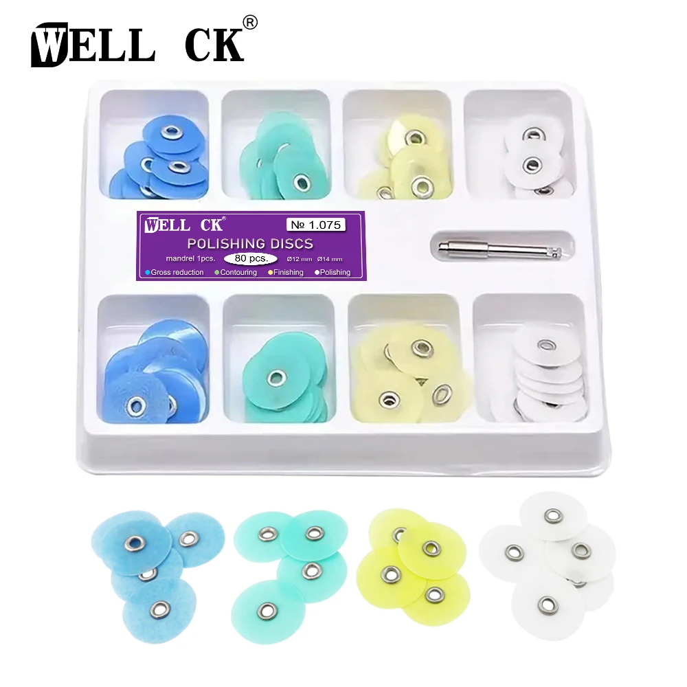 WELLCK Dental Polishing Discs  - đánh giá và giá Teeth Whitening Express