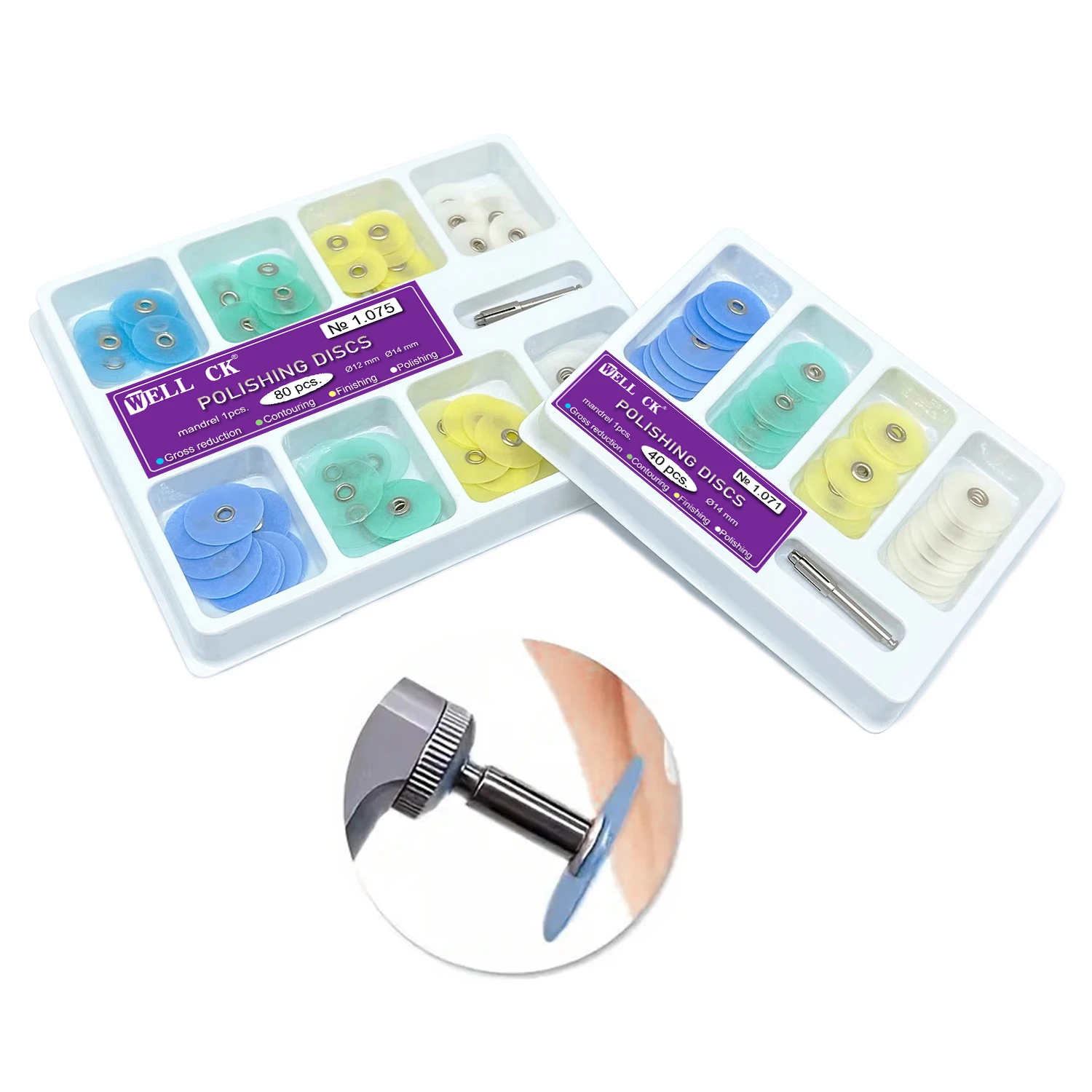 WELLCK Dental Polishing Discs  - đánh giá và giá Teeth Whitening Express