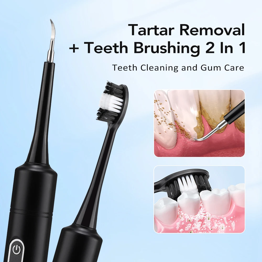 Electric Sonic Vibration Denta - đánh giá và giá Teeth Whitening Toothbrush